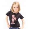 T-SHIRT LITTLE LOLLIPOP PRETO