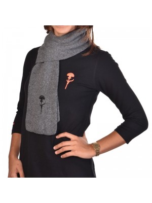 Écharpe Branding Blanc Écru 