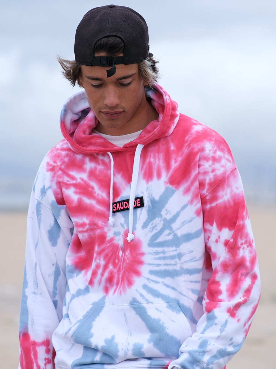 SWEAT CAPUZ TIE DYE MULTICOLOR